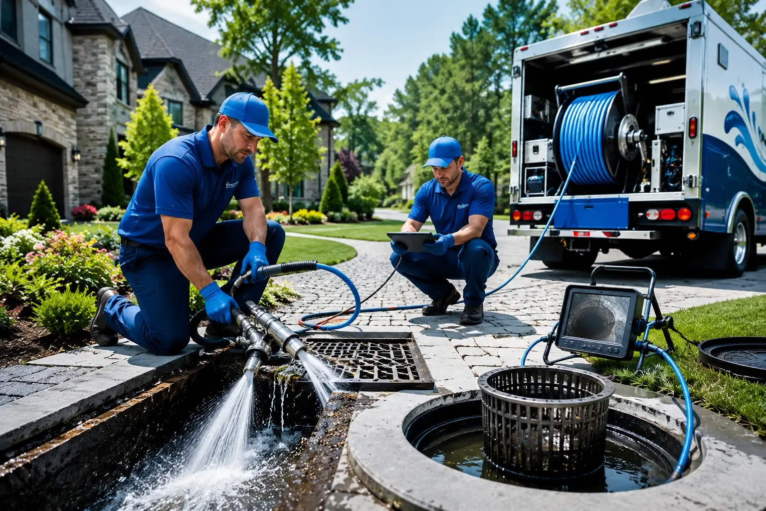 Local outdoor drain cleaning professionals in Gilboa, WV